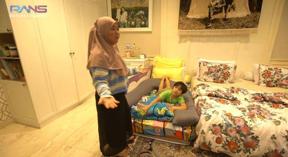 potret terbaru kamar Nagita (YouTube.com/Rans Entertainment)