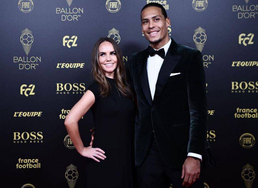 potret Virgil van Dijk dan istri (instgram.com/virgilvandijk)