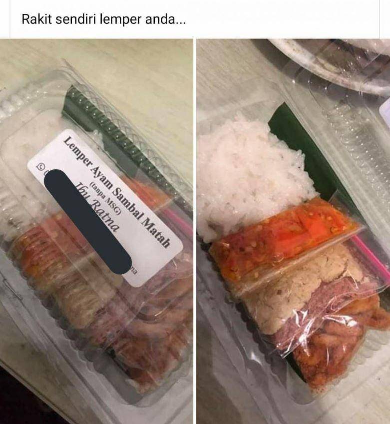 momen tak terduga makanan bungkus (twitter.com/foodfess2)