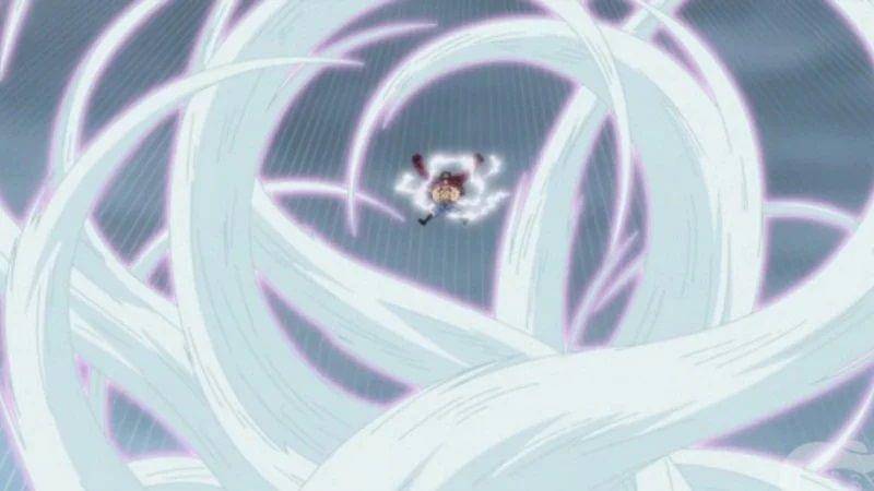 Kekuatan Awakening Doflamingo menyerang Luffy. (Dok. Toei Animation)