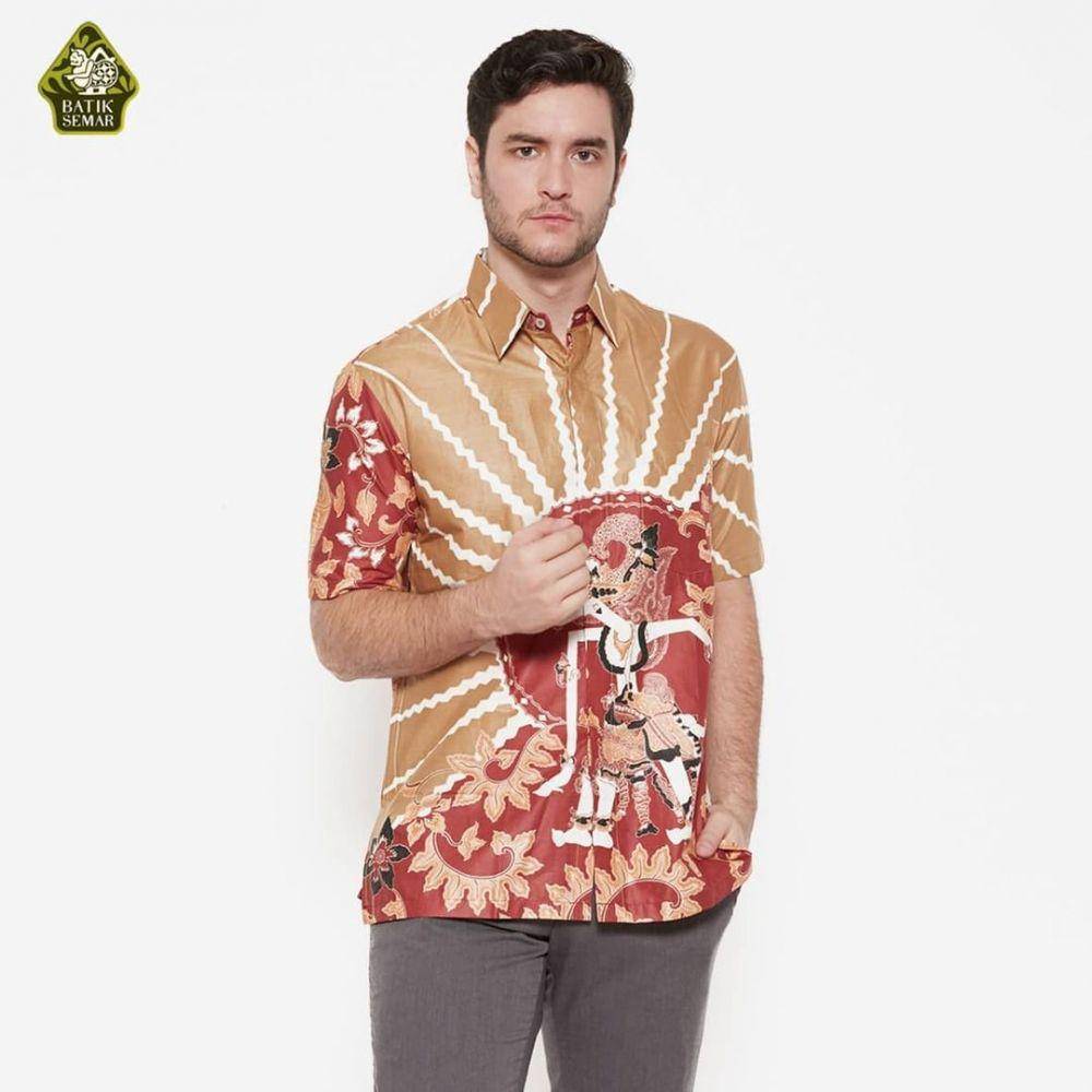 Rekomendasi merek kemeja batik untuk pria (Insagram.com/batik_semar)