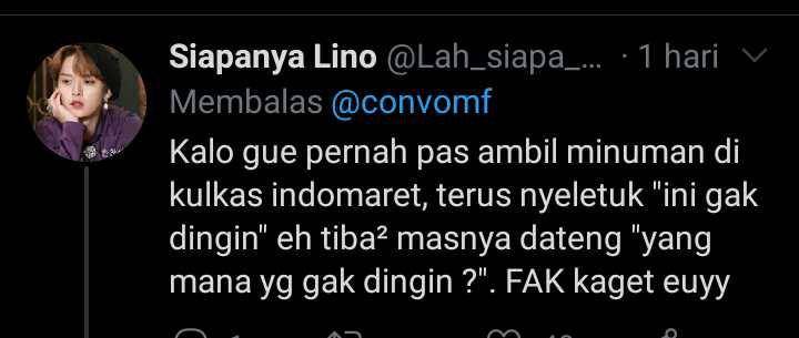 asik ngomong sendiri (twitter.com/Lah_siapa_ya)
