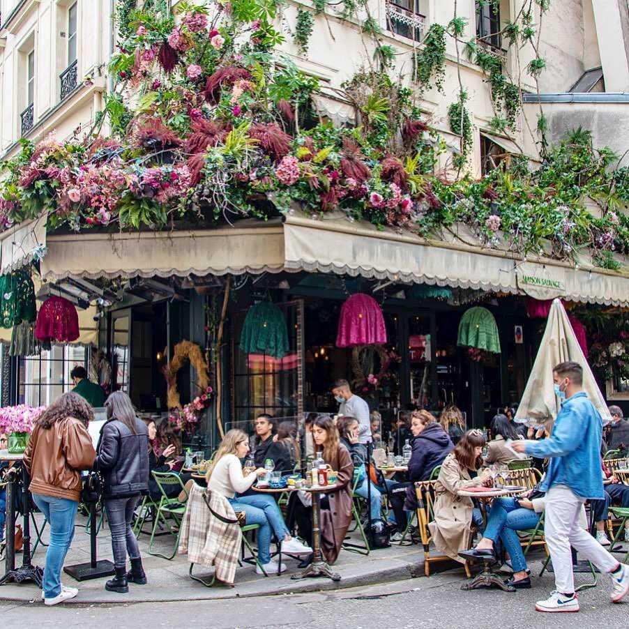 Cafe Instagramable Paris(instagram.com/saintgermaindespres_)