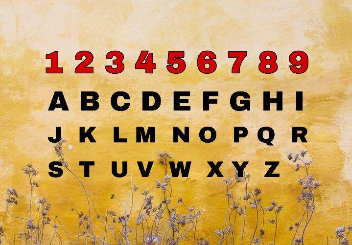 ilustrasi sistem angka numerologi (dok. pribadi/Estika Kusuma)
