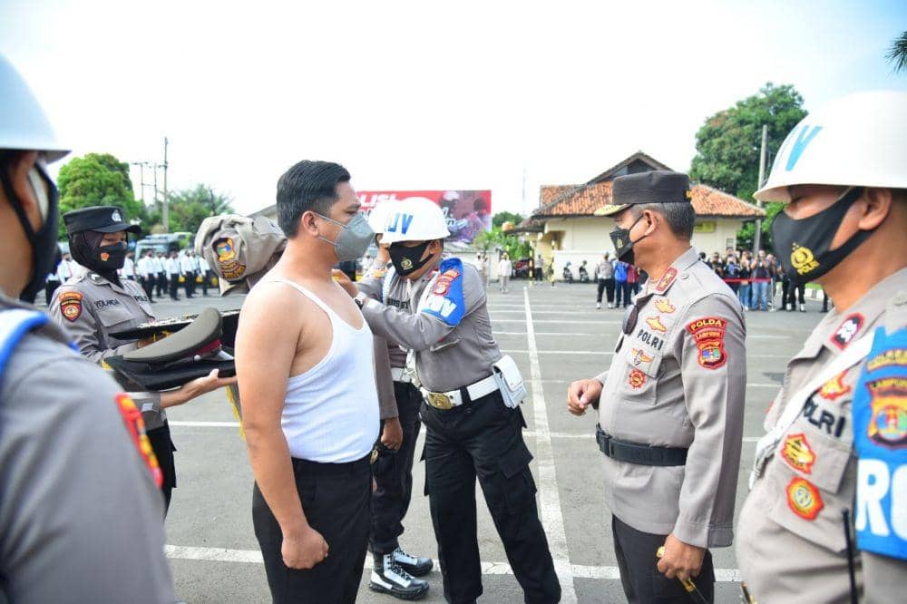 19 Anggota Polri Polda Lampung Lakoni Sidang Komisi Kode Etik