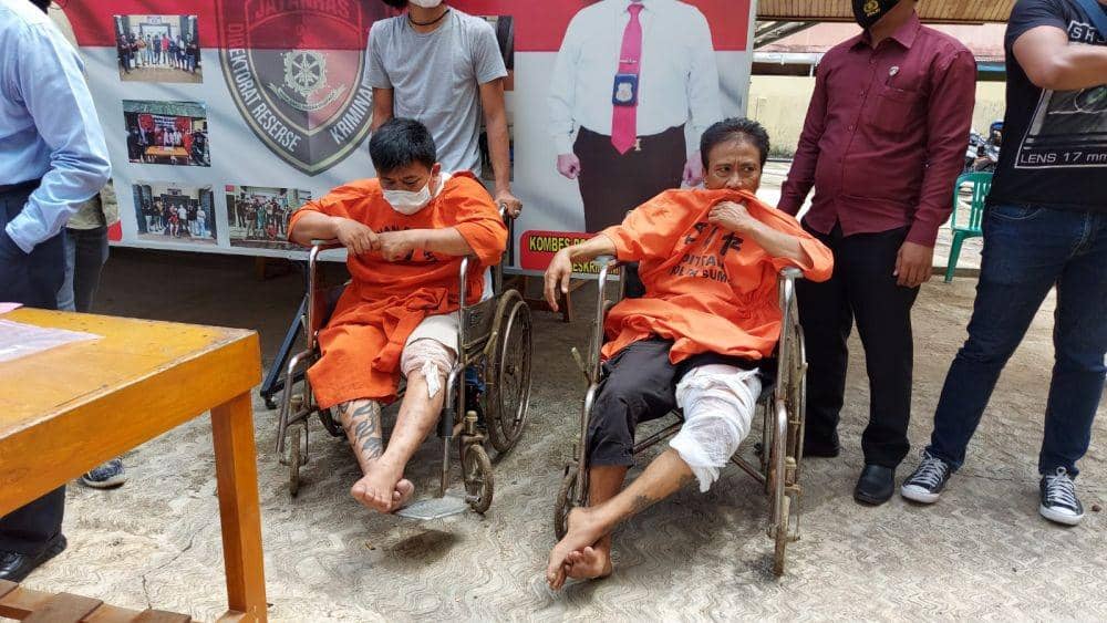 Bandit pecah kaca ditangkap tim Jatanras Polda Sumsel (IDN Times/istimewa)