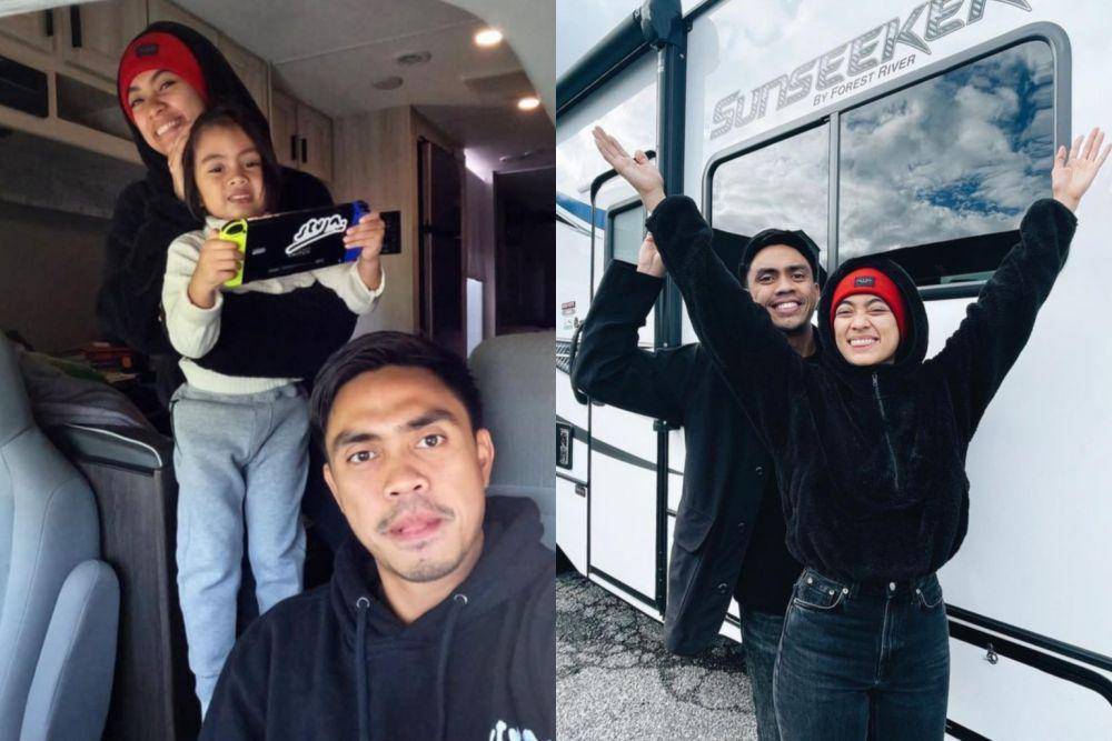 Potret campervan trip ala keluarga Ditto Percussion di AS. (instagram.com/dittopercussion | instagram.com/dittopercussion))