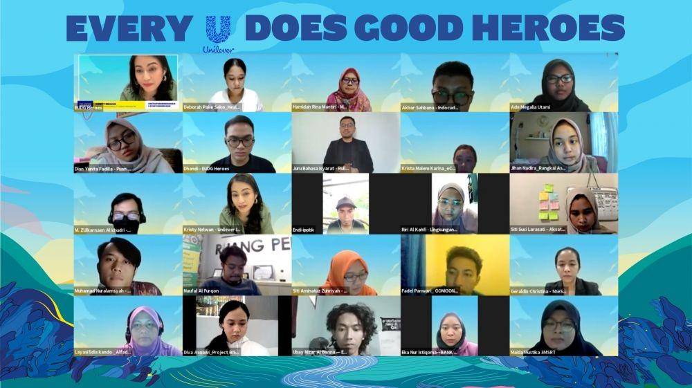 Program ‘Every U Does Good Heroes’ dari PT Unilever Indonesia, Tbk. (Dok. Unilever Indoensia)