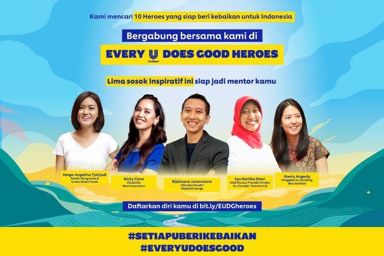 Program ‘Every U Does Good Heroes’ dari PT Unilever Indonesia, Tbk. (Dok. Unilever Indoensia)