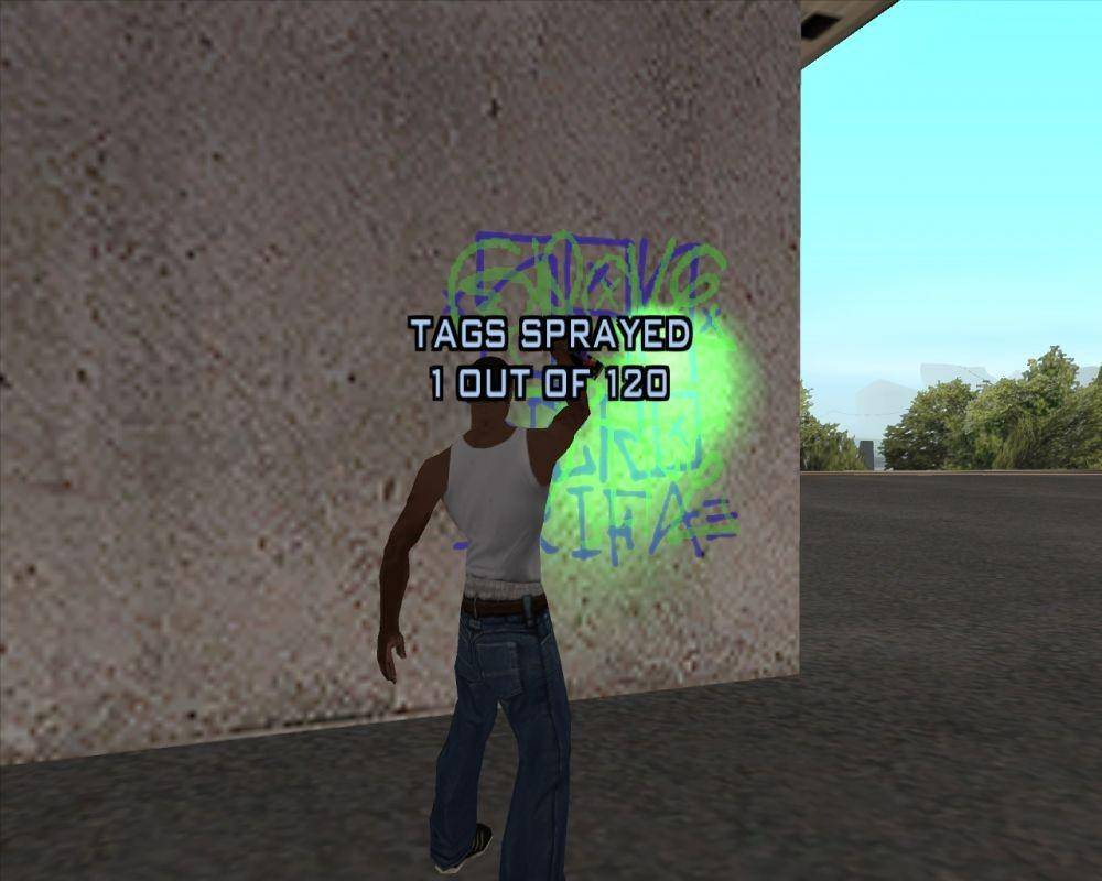 menyemprot tag di GTA: San Andreas (gtagarage.com)