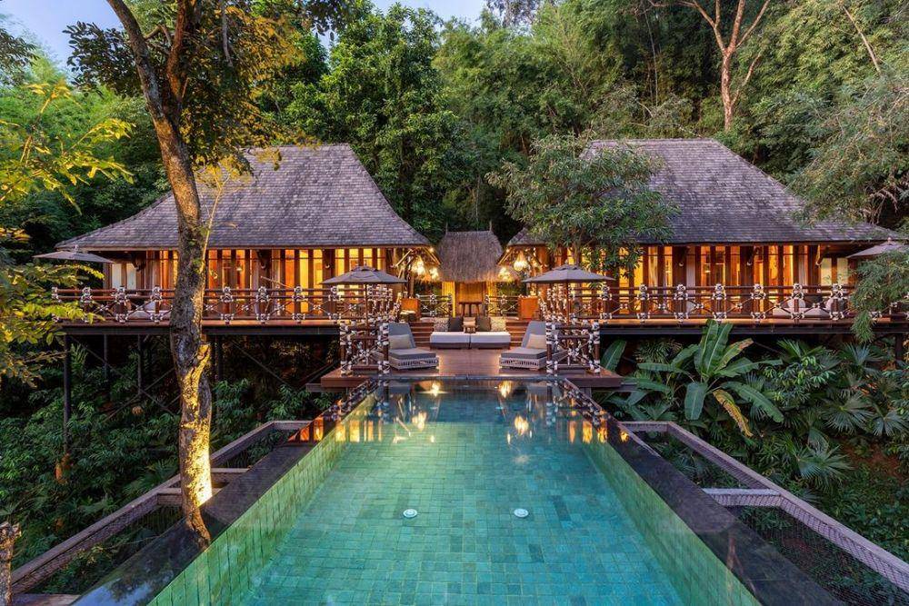 foto Four Seasons Tented Camp Golden Triangle (instagram.com/fstentedcamp)
