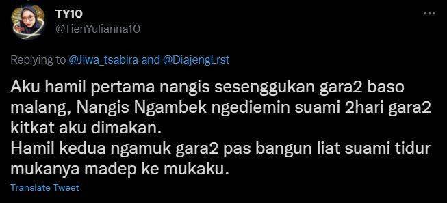 curhat random ibu hamil ngidam (twitter.com/tienyulianna10)