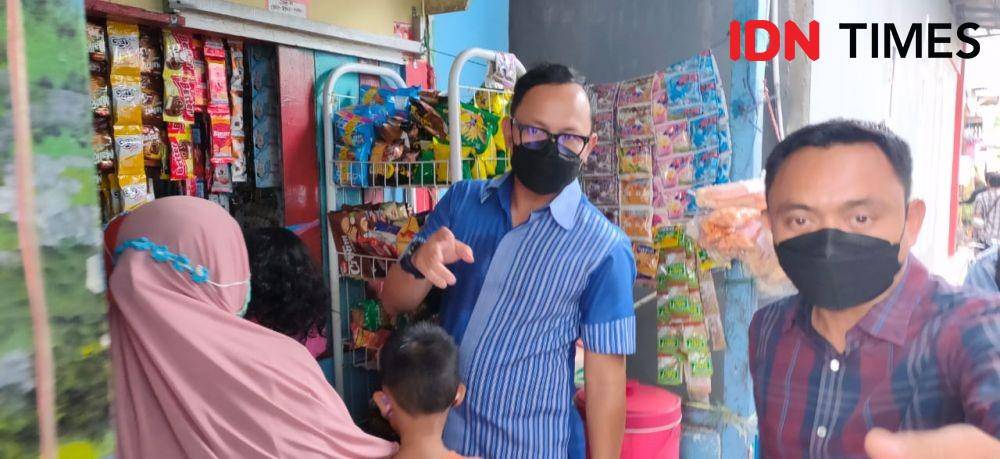 Wali Kota Bogor Bima Arya Sugiarto blusukan ke Balikpapan Kalimantan Timur, Rabu (3/11/2021). (IDN Times/Hilmansyah)