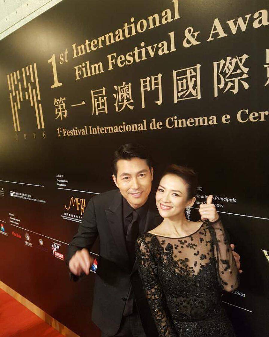 Jung Woo Sung menghadiri International Film Festival and Awards tahun 2016 sebagai juri. (instagram.com/tojws)