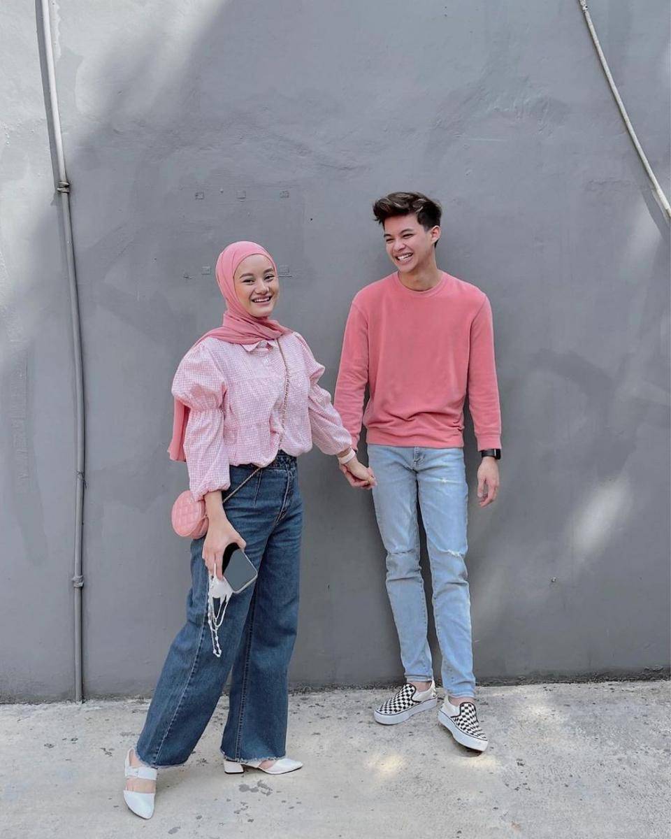 Dinda Hauw dan Rey Mbayang. (instagram.com/rey_mbayang)