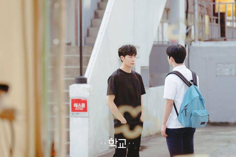 Choo Young Woo dan Kim Yo Han WEi di drama School 2021 (instagram.com/kbsdrama)
