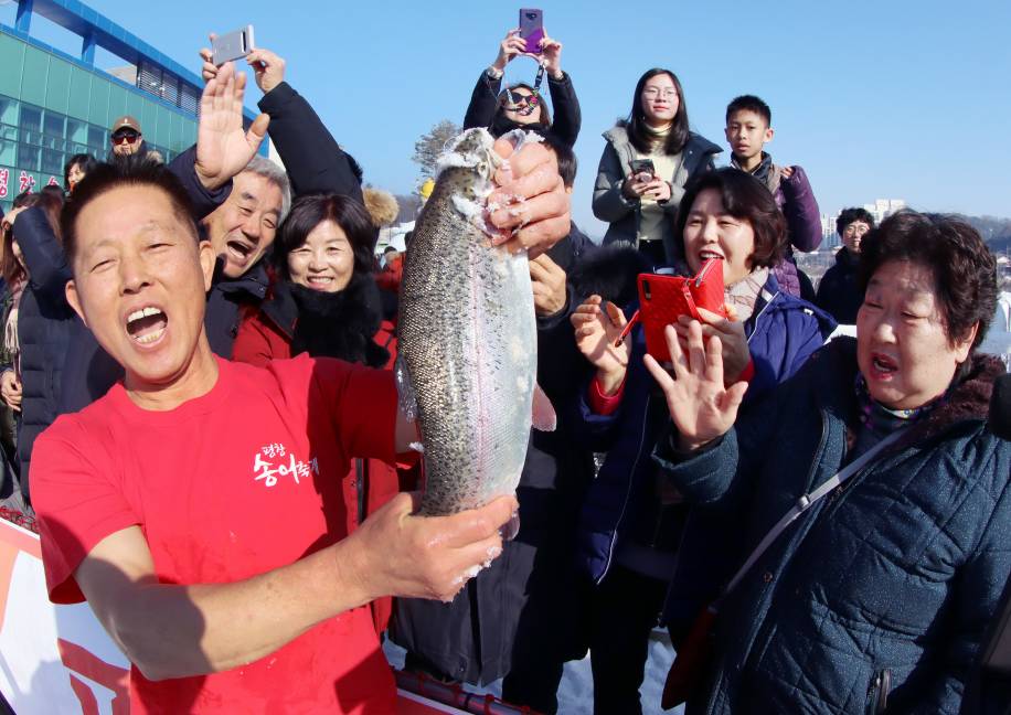 Pyongchang Trout Festival (english.visitkorea.or.kr/Pyeongchang Trout Festival)
