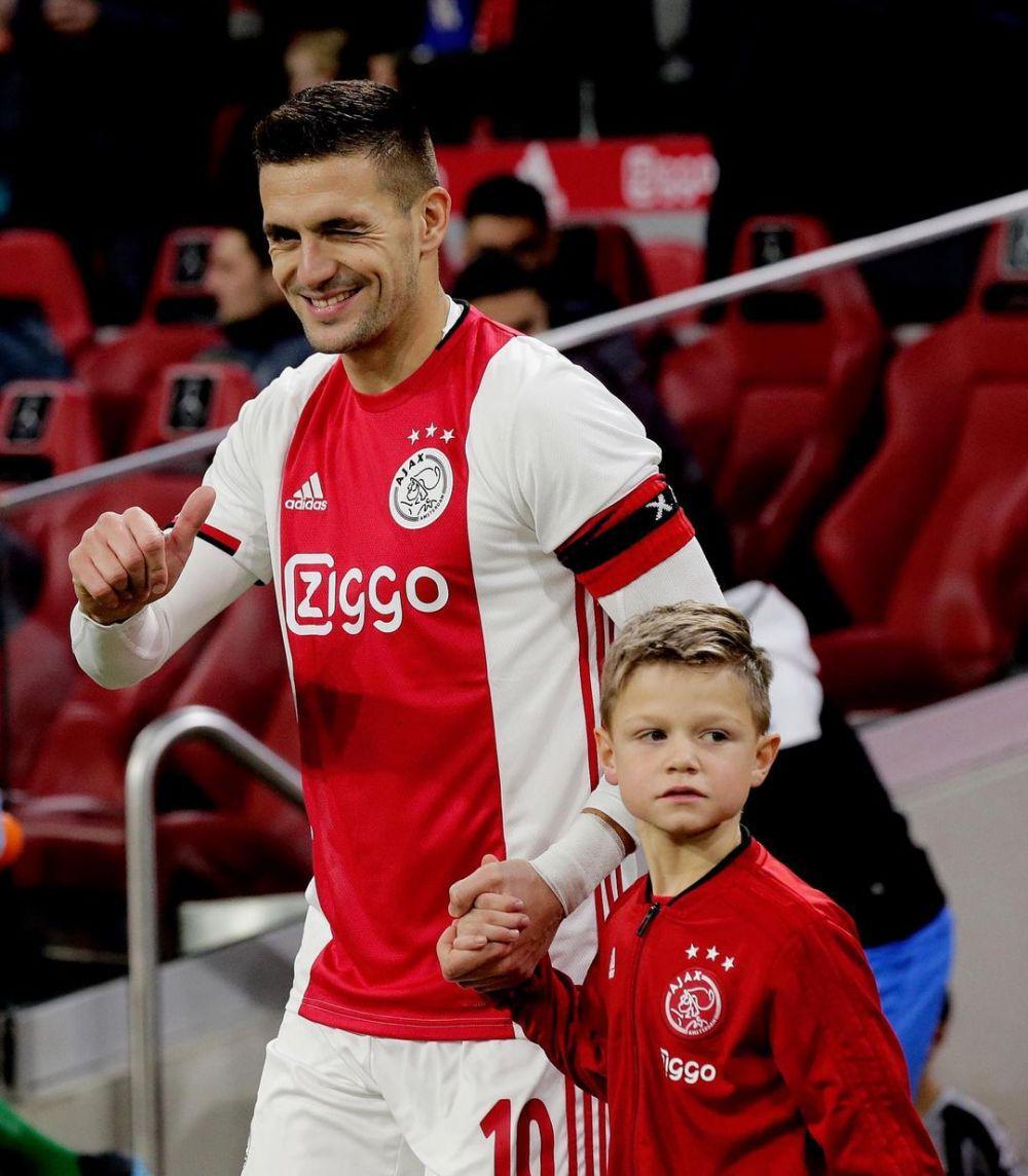 Dusan Tadic sesaat sebelum laga bersama Ajax. (instagram.com/dt10_official)