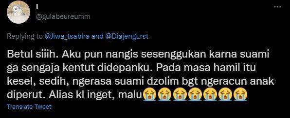 curhat random ibu hamil ngidam (twitter.com/gulabeureumm)