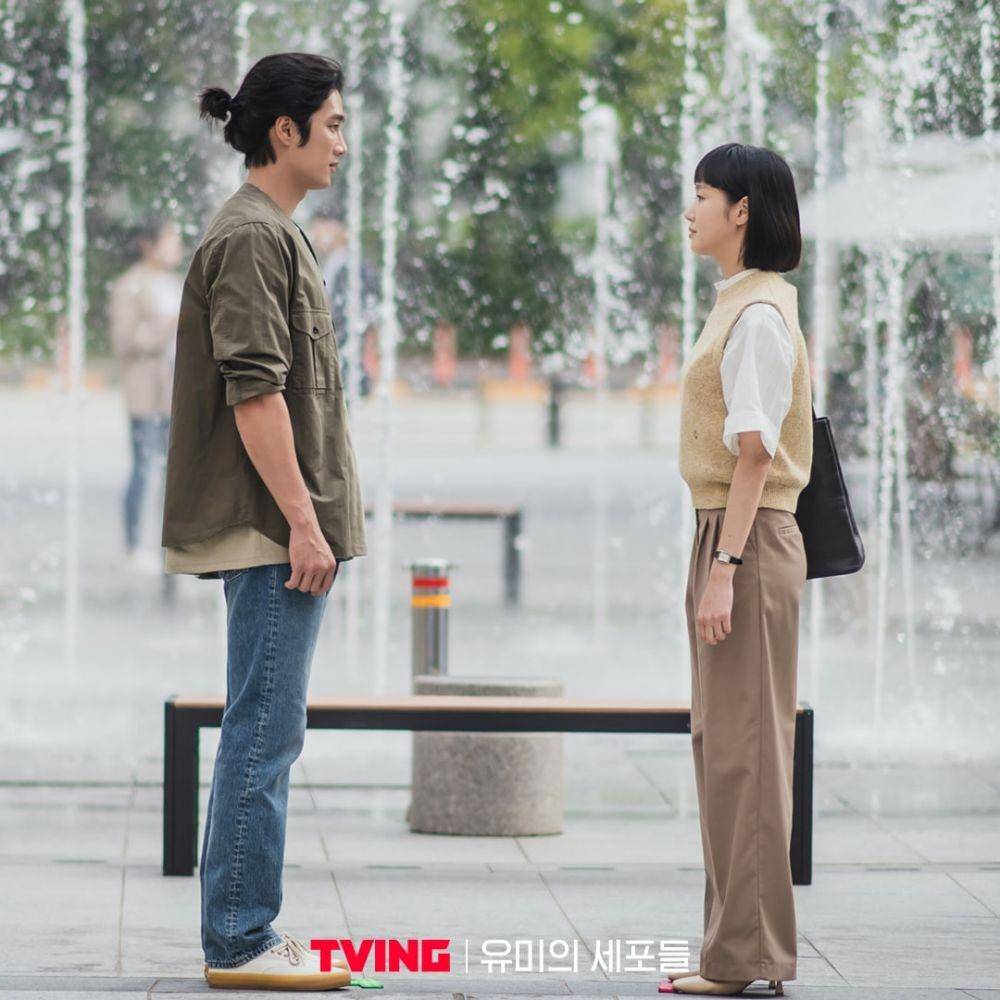 Ahn Bo Hyun dan Kim Go Eun di drama Yumi's Cells (Dok. tvN)