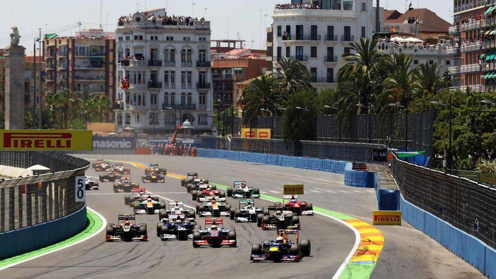 balapan Formula 1 GP Eropa di Valencia pada 2012 (motor1.com)