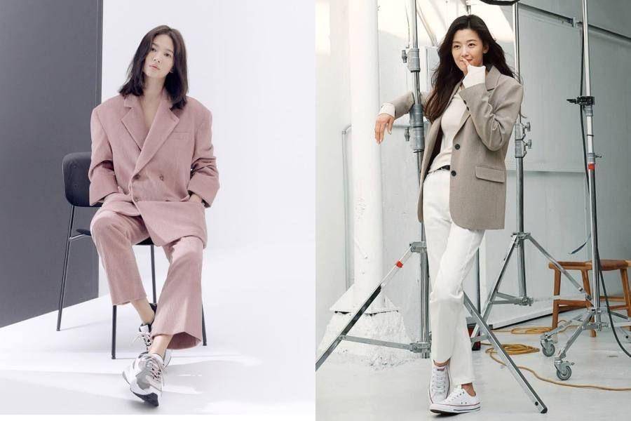 Song Hye Kyo dan Jun Ji Hyun (@hongjanghyun via instagram.com/kyo1122|instagram.com/giannajunfp)