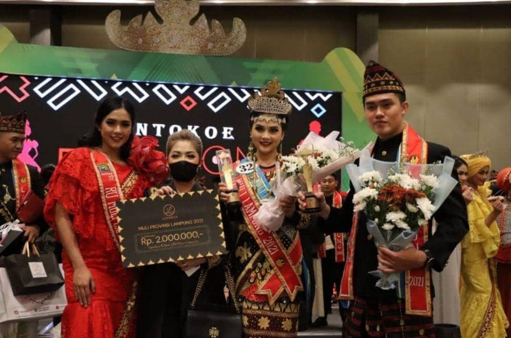 Malam Grand Final Pemilihan Muli Mekhanai Provinsi Lampung 2021 sukses digelar, Selasa (2/11/2021) malam. (instagram.com/pemprov.lampung).