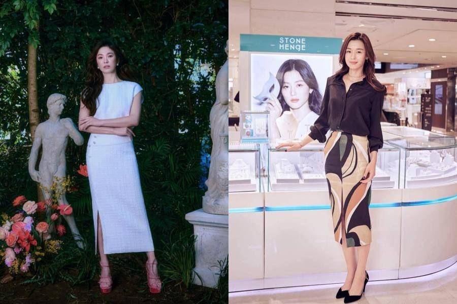 Song Hye Kyo dan Jun Ji Hyun (instagram.com/kyo1122|instagram.com/giannajunfp)