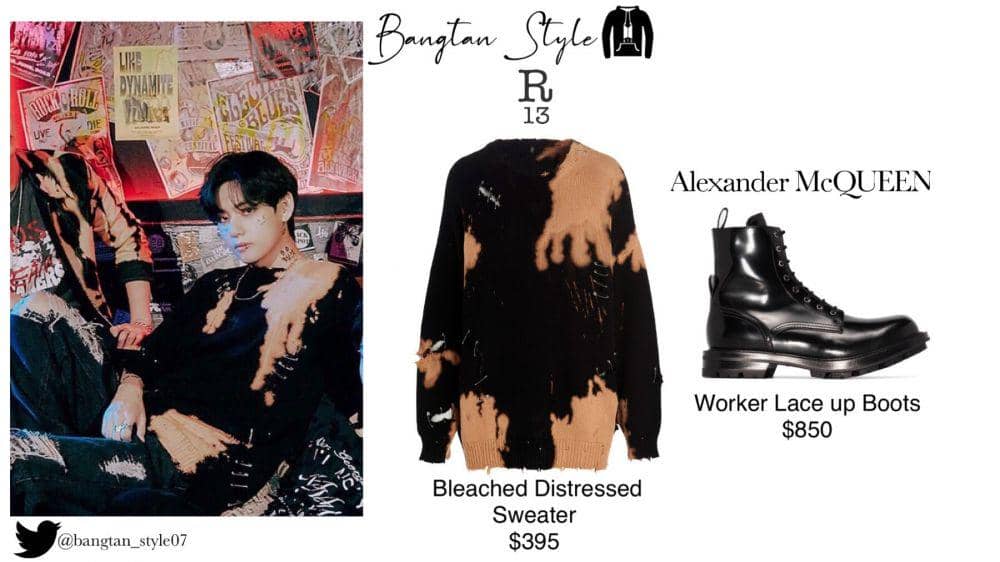 harga outfit member BTS di Season's Greetings 2022 (twitter.com/Bangtan_Style07)