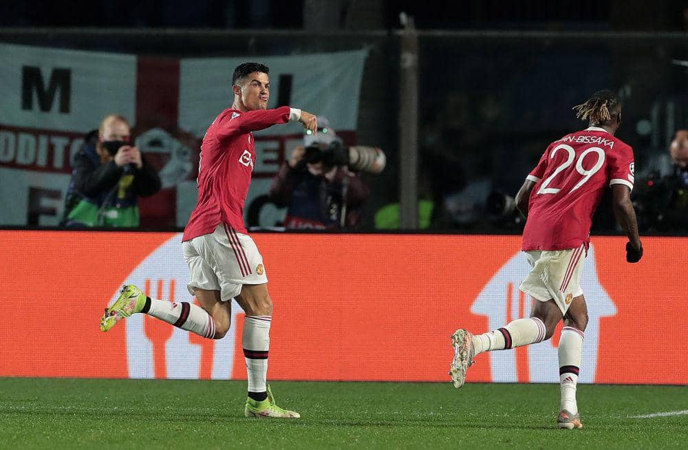 selebrasi gol Cristiano Ronaldo (twitter.com/ManUtd)