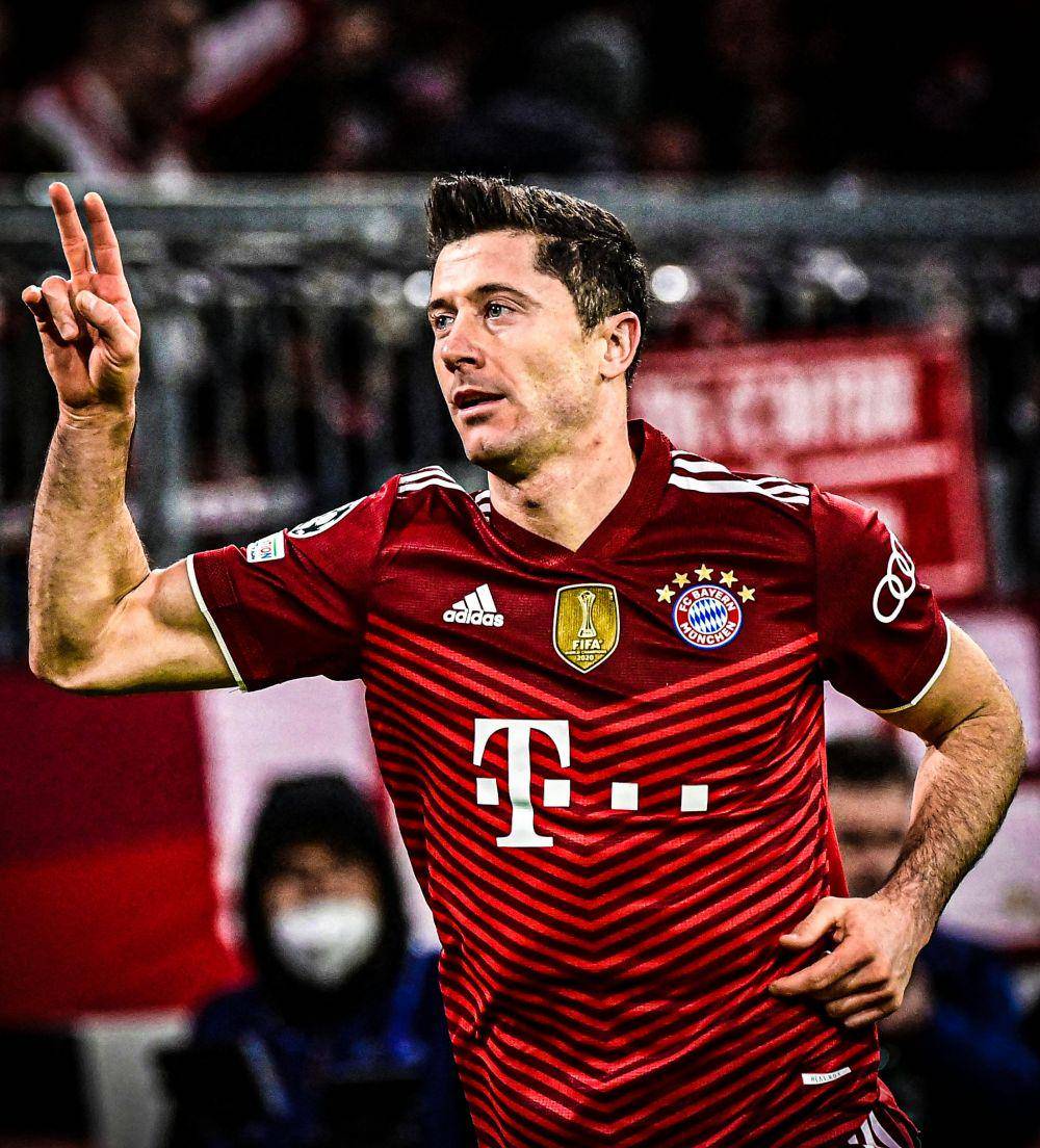 potret Robert Lewandowski bersama Bayern Munich (twitter.com/goal)