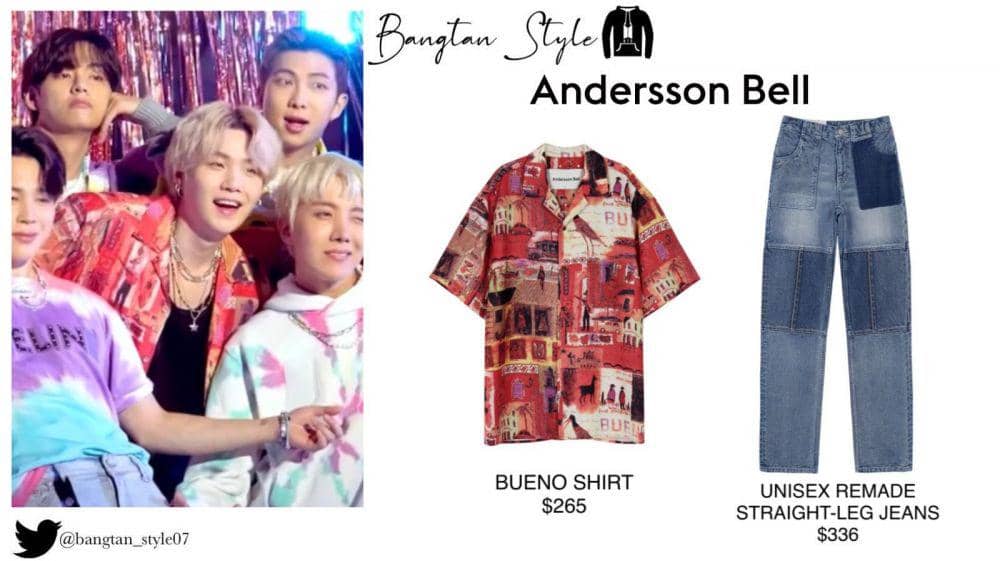 harga outfit member BTS di Season's Greetings 2022 (twitter.com/Bangtan_Style07)