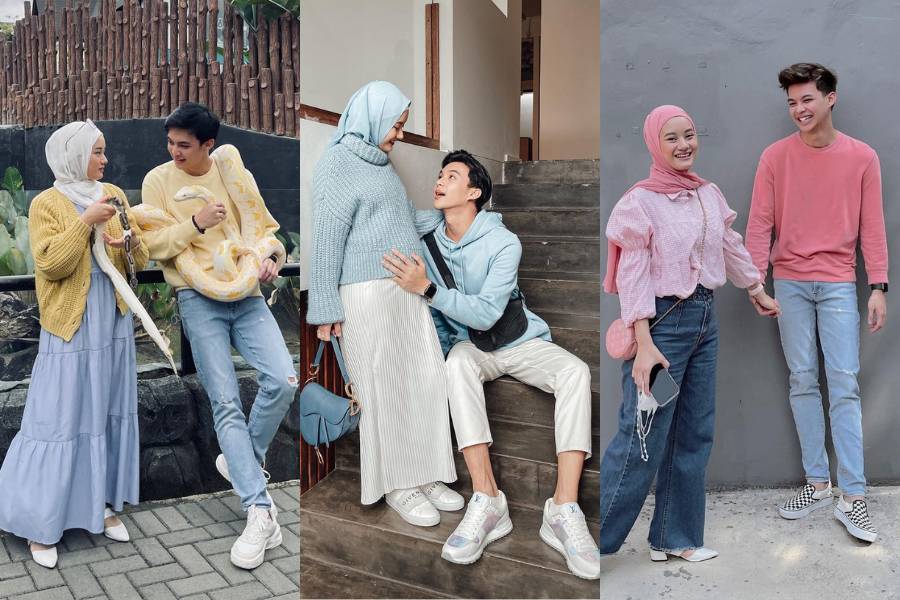Dinda Hauw dan Rey Mbayang. (instagram.com/rey_mbayang / instagram.com/dindahw)
