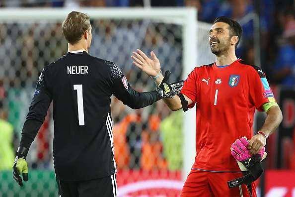 potret Manuel Neuer dan Gianluigi Buffon (sportskeeda.com)