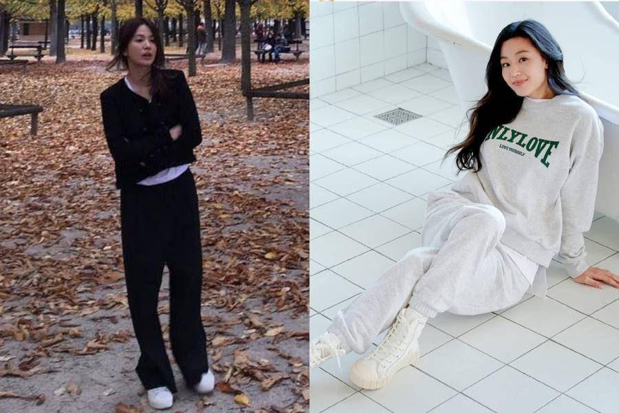 Song Hye Kyo dan Jun Ji Hyun (instagram.com/kyo1122|instagram.com/giannajunfp)
