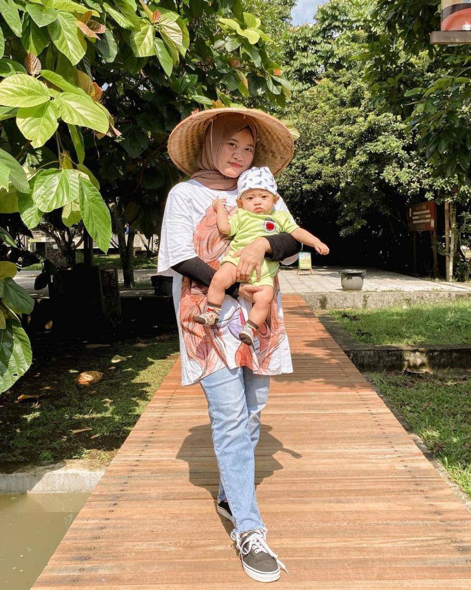 potret Musdalifah dan Daffa Rafeyfa Asadel (instagram.com/musdalifahbasri)