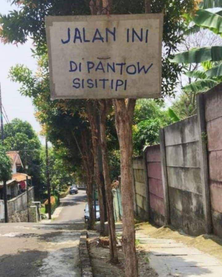 tulisan peringatan CCTV (instagram.com/sukijan.id)