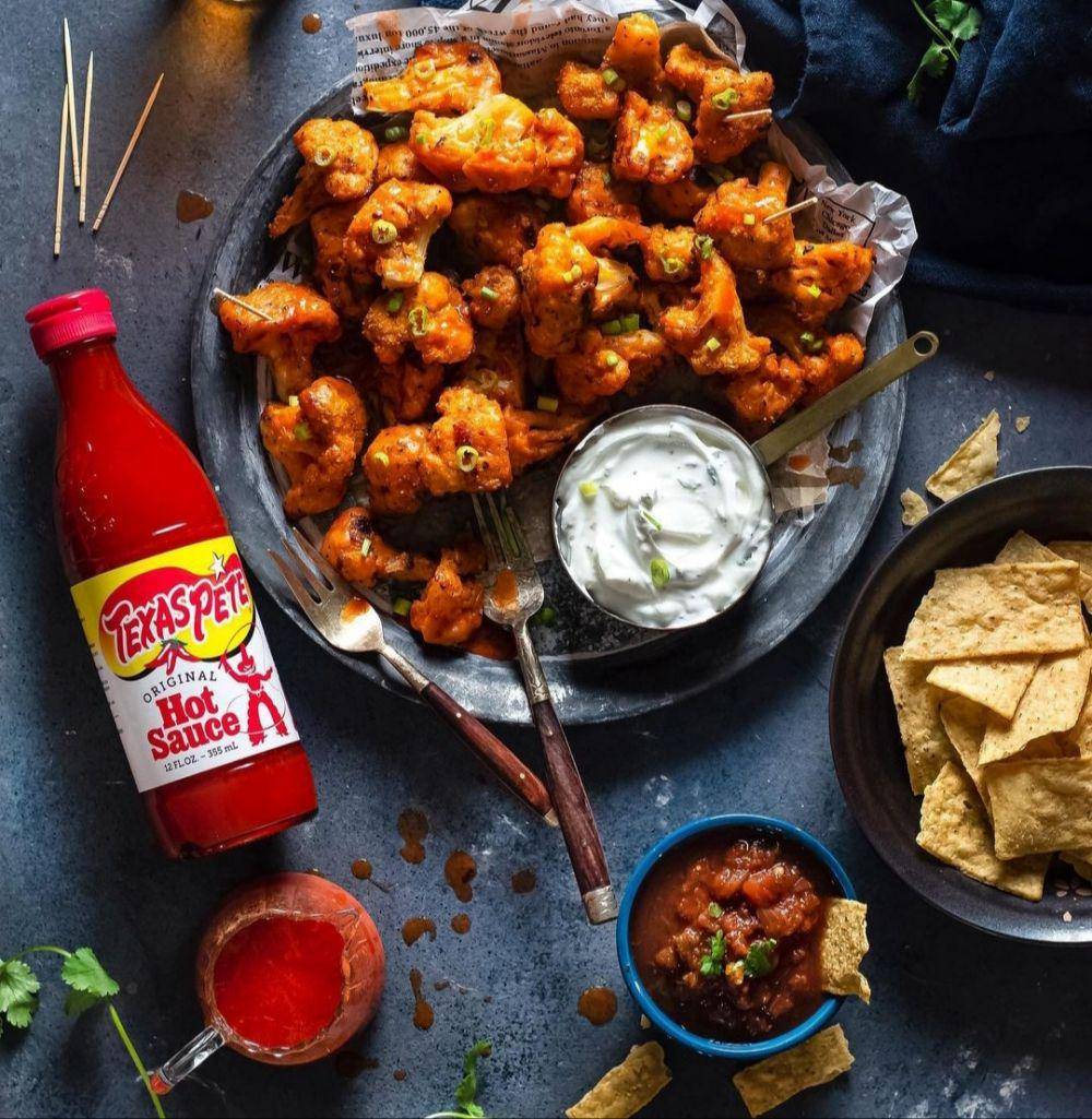 Texas pete (instagram.com/binjalsvegkitchen)