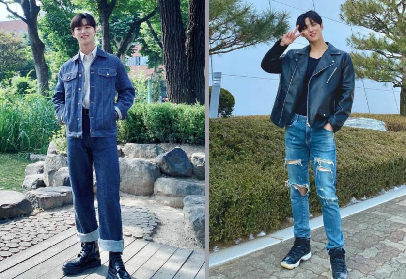11 Inspirasi Padu Padan Outer ala Hongseok Pentagon, Auto Trendi!