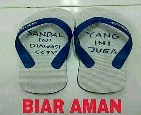 tulisan peringatan CCTV (1cak.com)