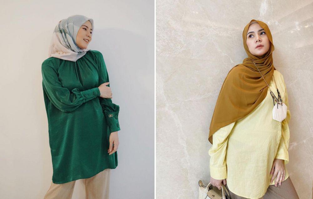10 Potret Cynthia Ramlan Pamer Baby Bump, Hamil Anak Ketiga