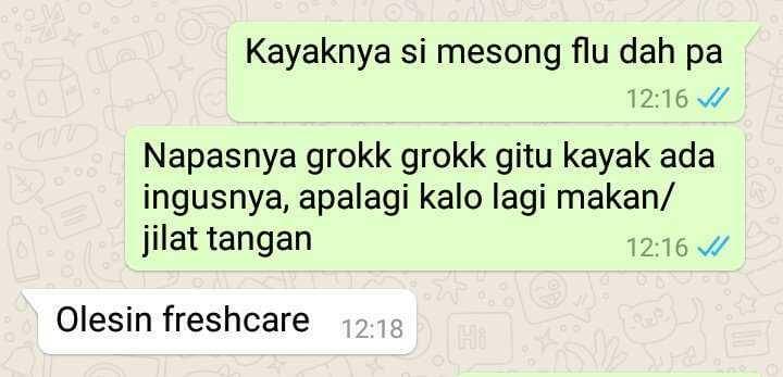chat kocak bersama bapak (twitter.com/iaprtw)