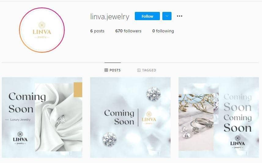 Rencana bisnis baru perhiasan Vanessa Angel dan suaminya, Febri Ardiansyah (instagram.com/linva.jewelry)