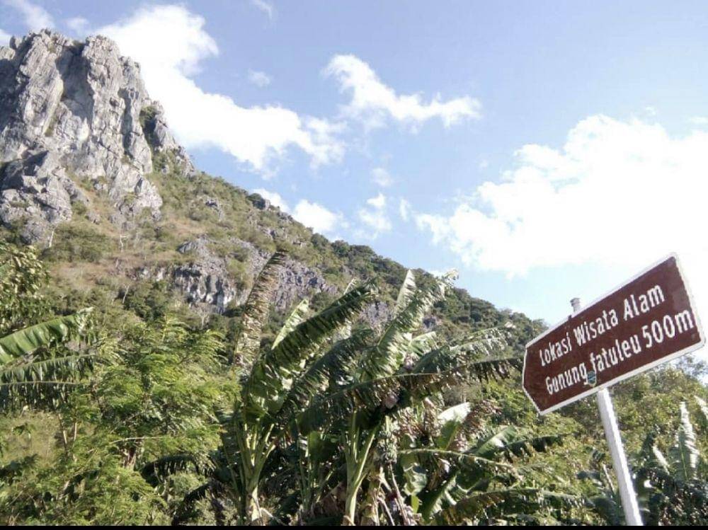Gunung Fatuleu dari kejauhan (instagram.com/veradwianggreanip)