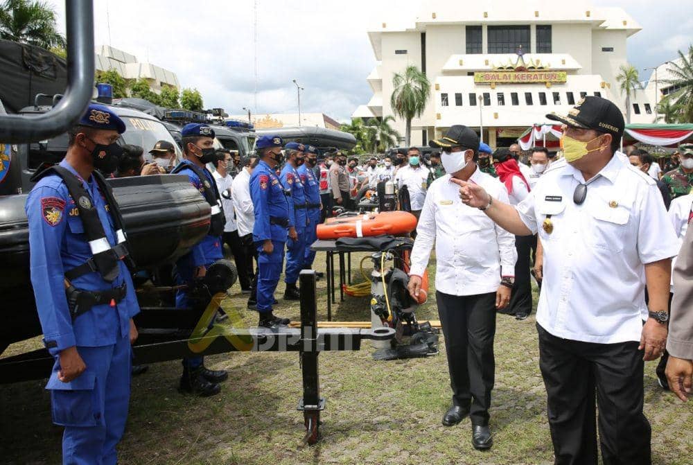 Apel Gelar Kesiapan Antisipasi Bencana Alam Tahun 2021 di Provinsi Lampung    (IDN Times/Istimewa)