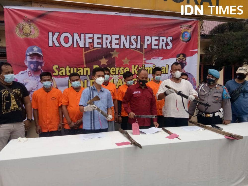Mengeroyok hingga Tewas, Enam Pemuda di Langkat Diringkus Polisi