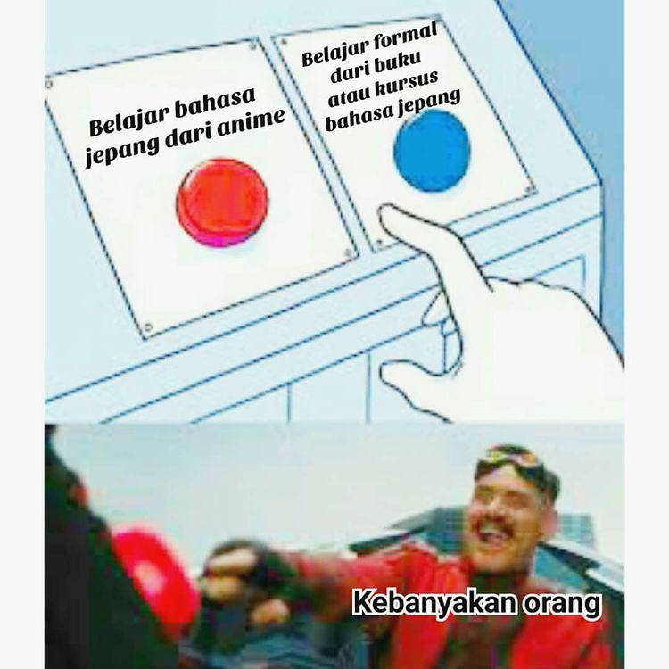 meme dua pilihan (instagram.com/kosakatajepangahr)