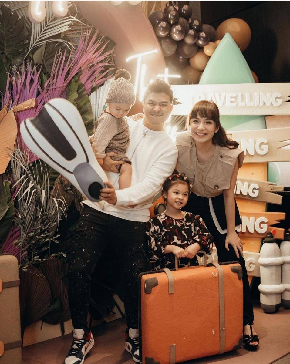 potret keluarga kecil Chelsea Olivia dan Glenn Alinskie (instagram.com/glennalinskie)