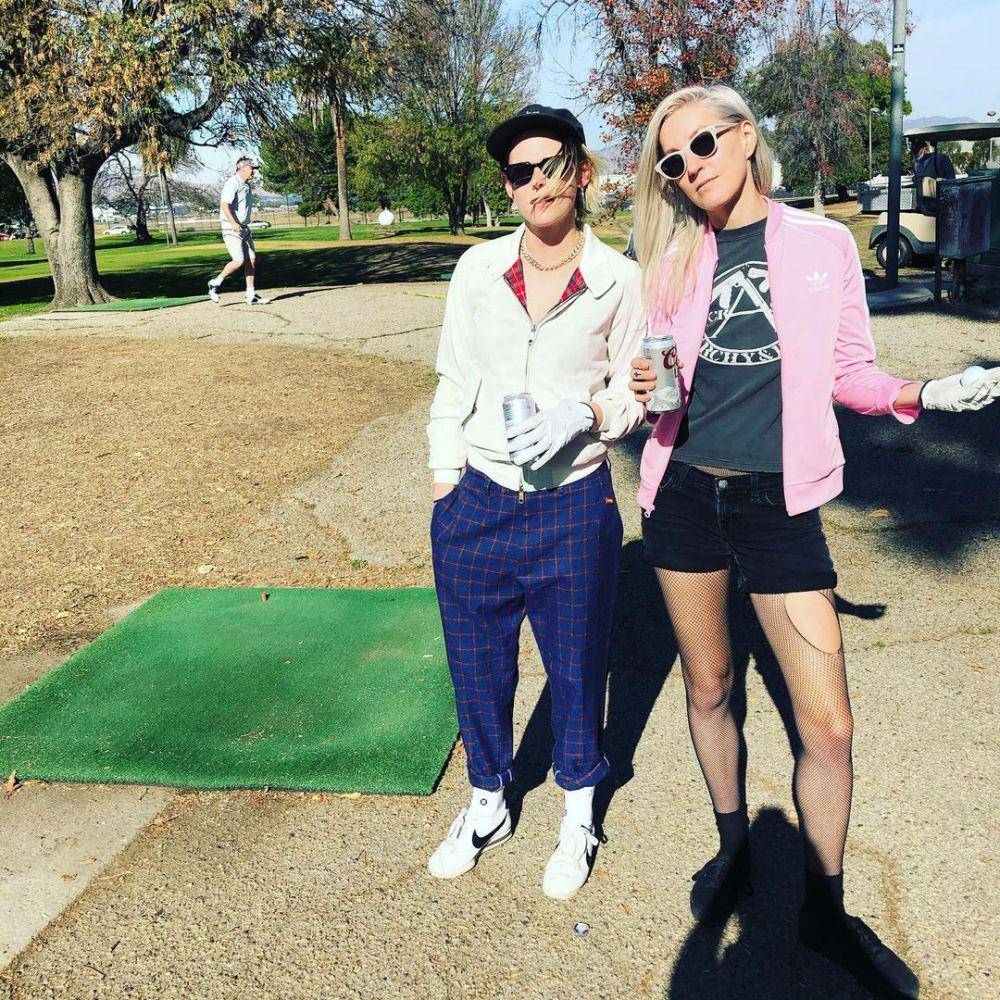 Kristen Stewart dan Dylan Meyer (instagram.com/spillzdylz)