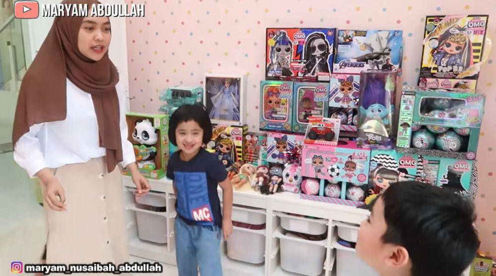 kamar mainan Ria Ricis (YouTube.com/Maryam Abdullah)